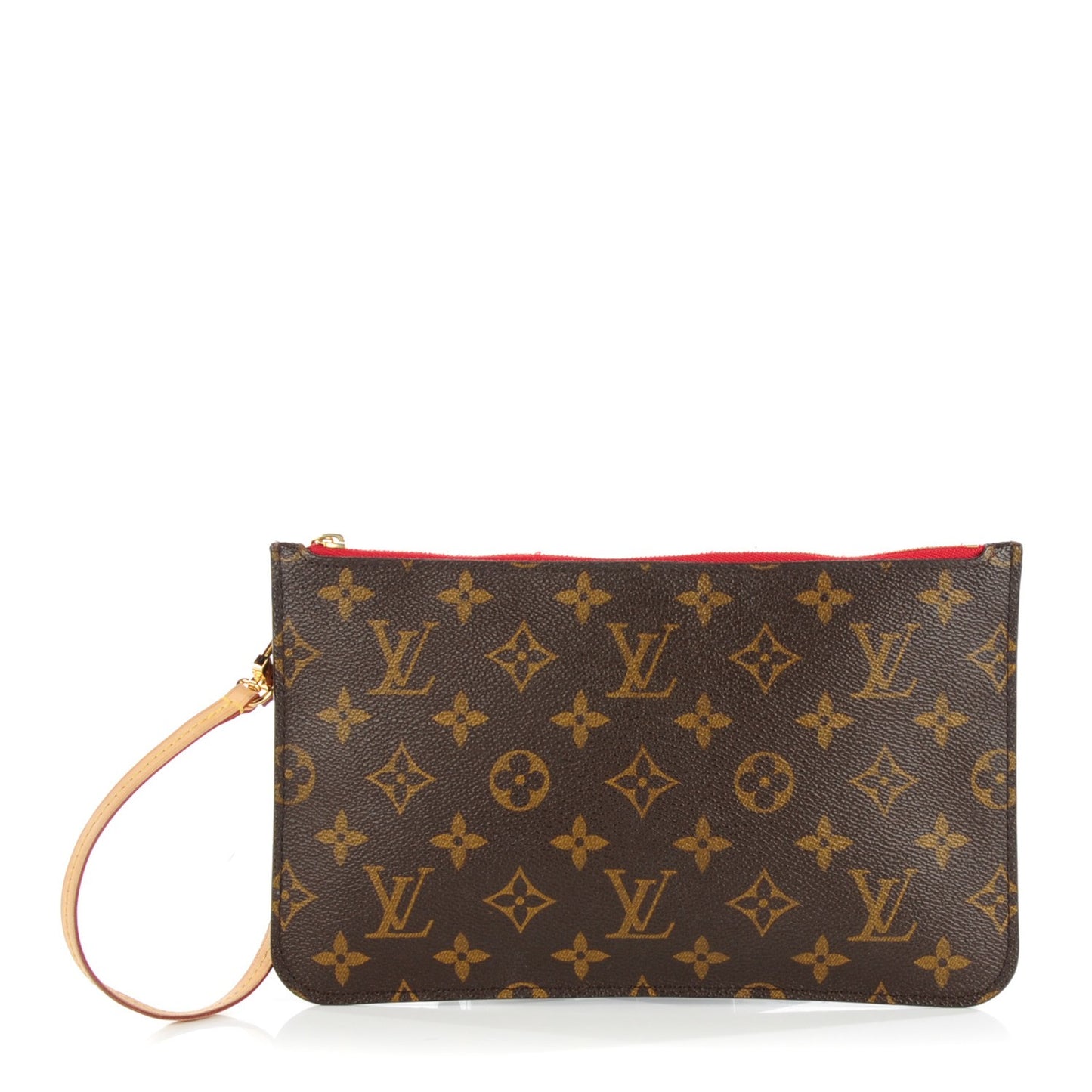 Monogram Neverfull MM GM Pochette Cherry