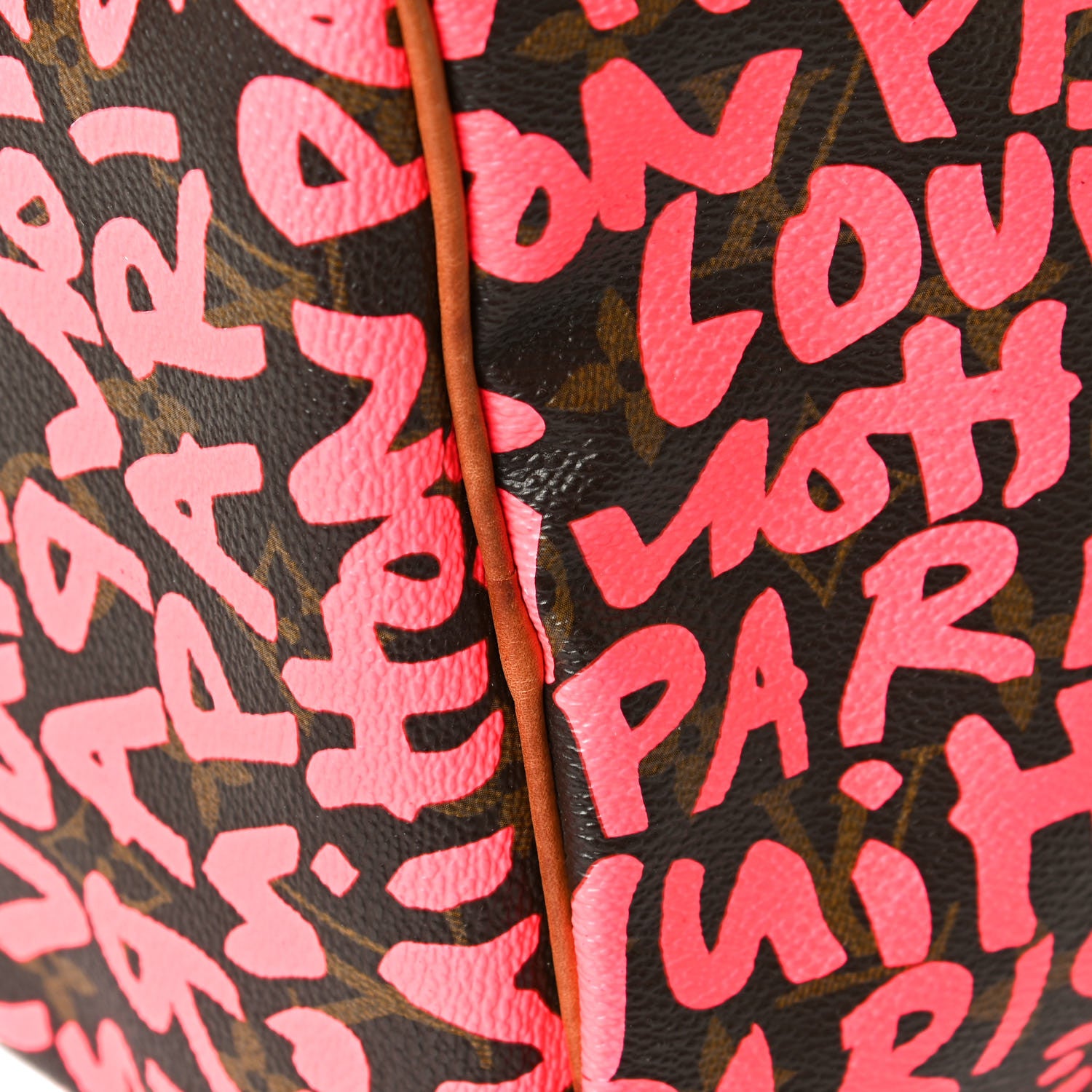 Louis Vuitton Monogram Graffiti Speedy 30 Fuchsia 7 of 10