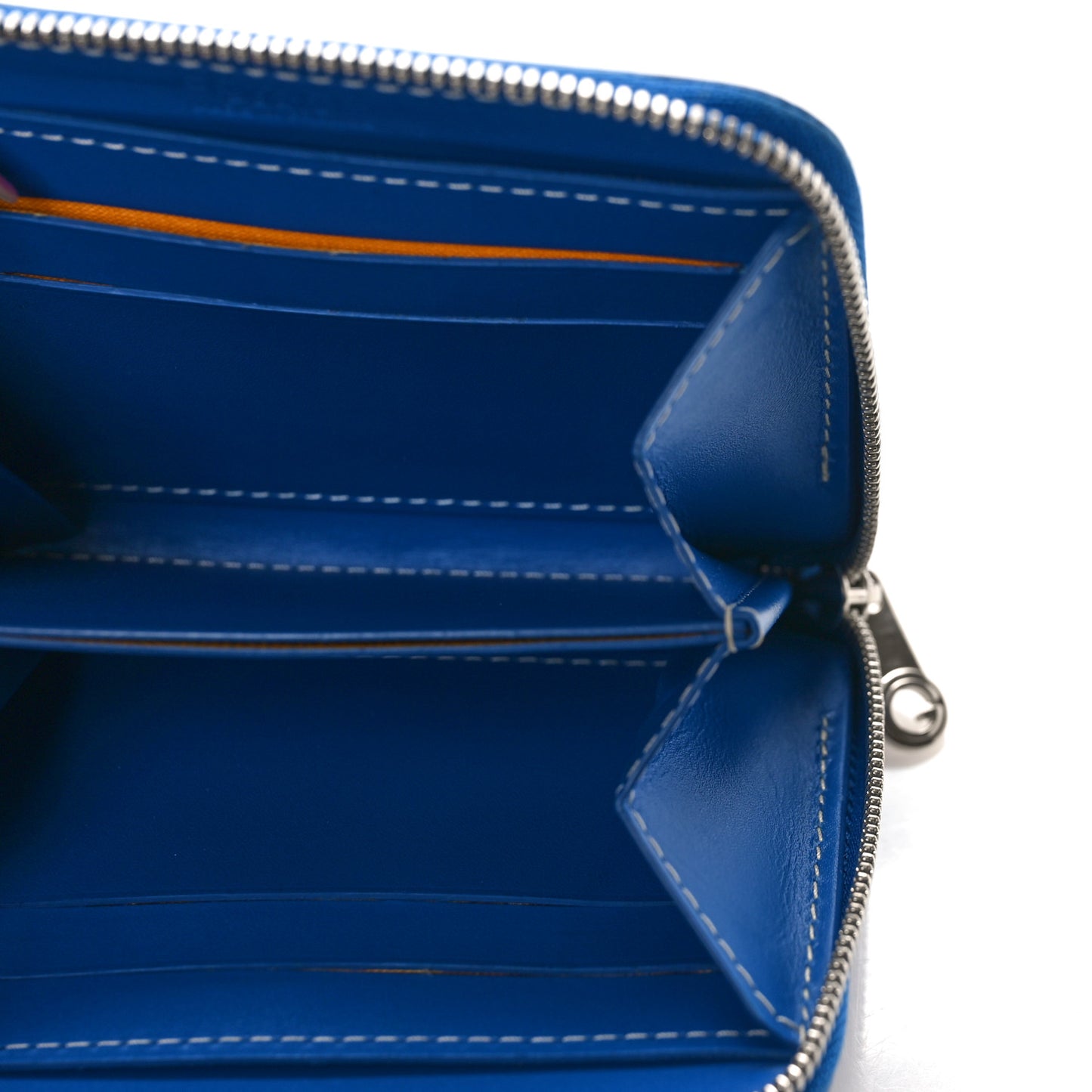 Goyardine Matignon PM Wallet Blue