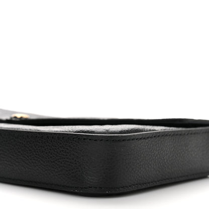 Louis Vuitton Empreinte Pochette Felicie Chain Wallet Black 10 of 11
