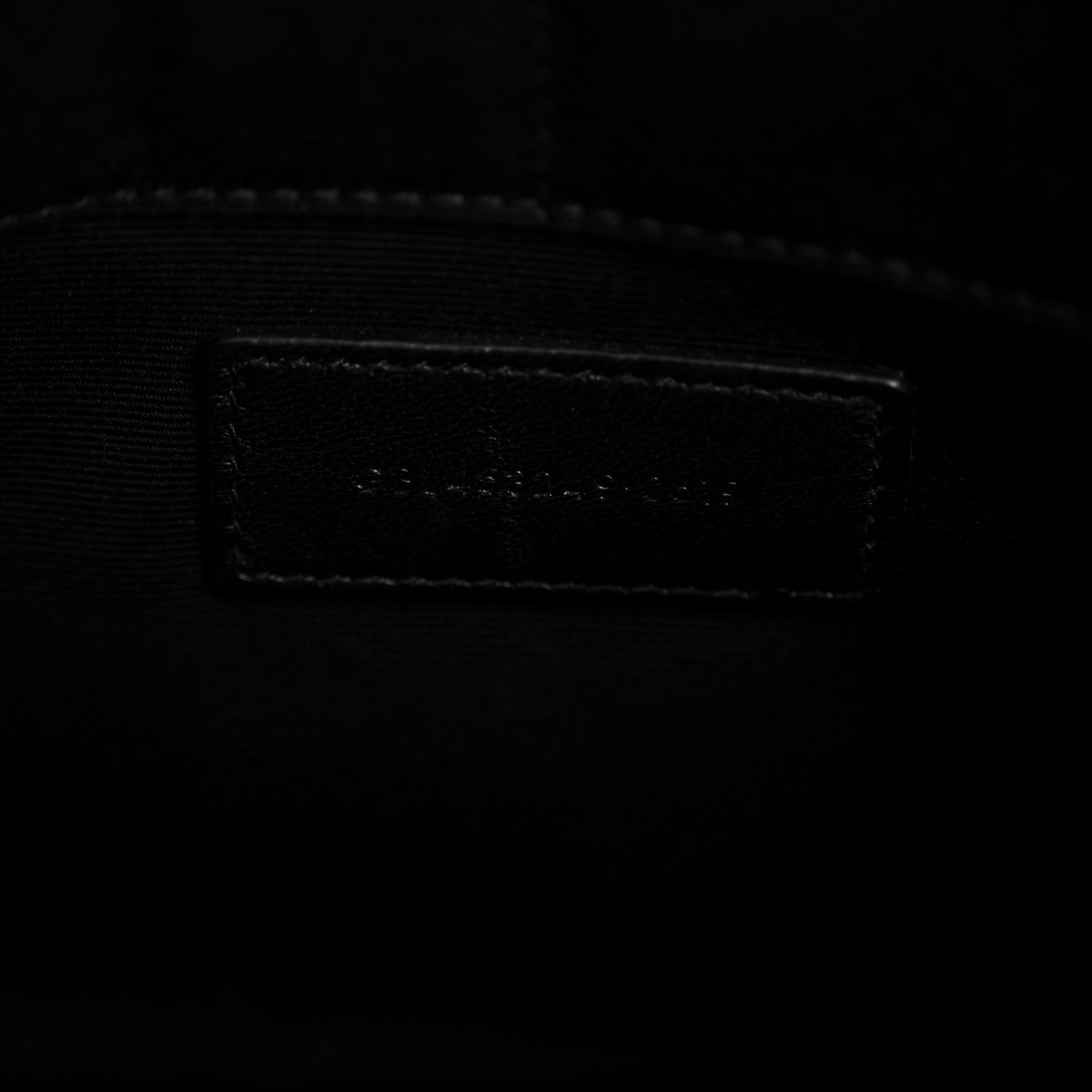 Saint Laurent Grain De Poudre Monogram Monochrome iPad Case Black 7 of 9