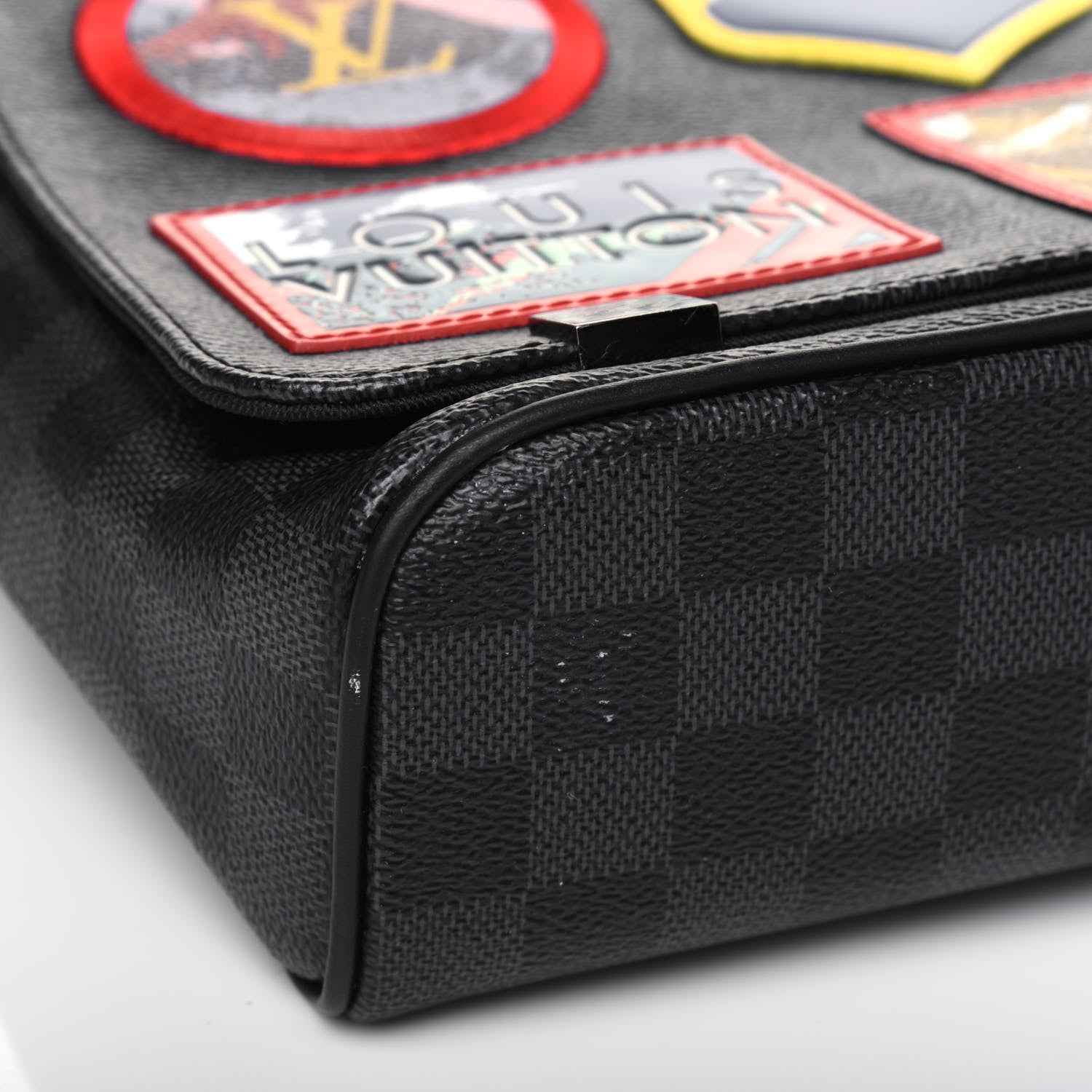 Louis Vuitton Damier Graphite Alps District PM 8 of 13