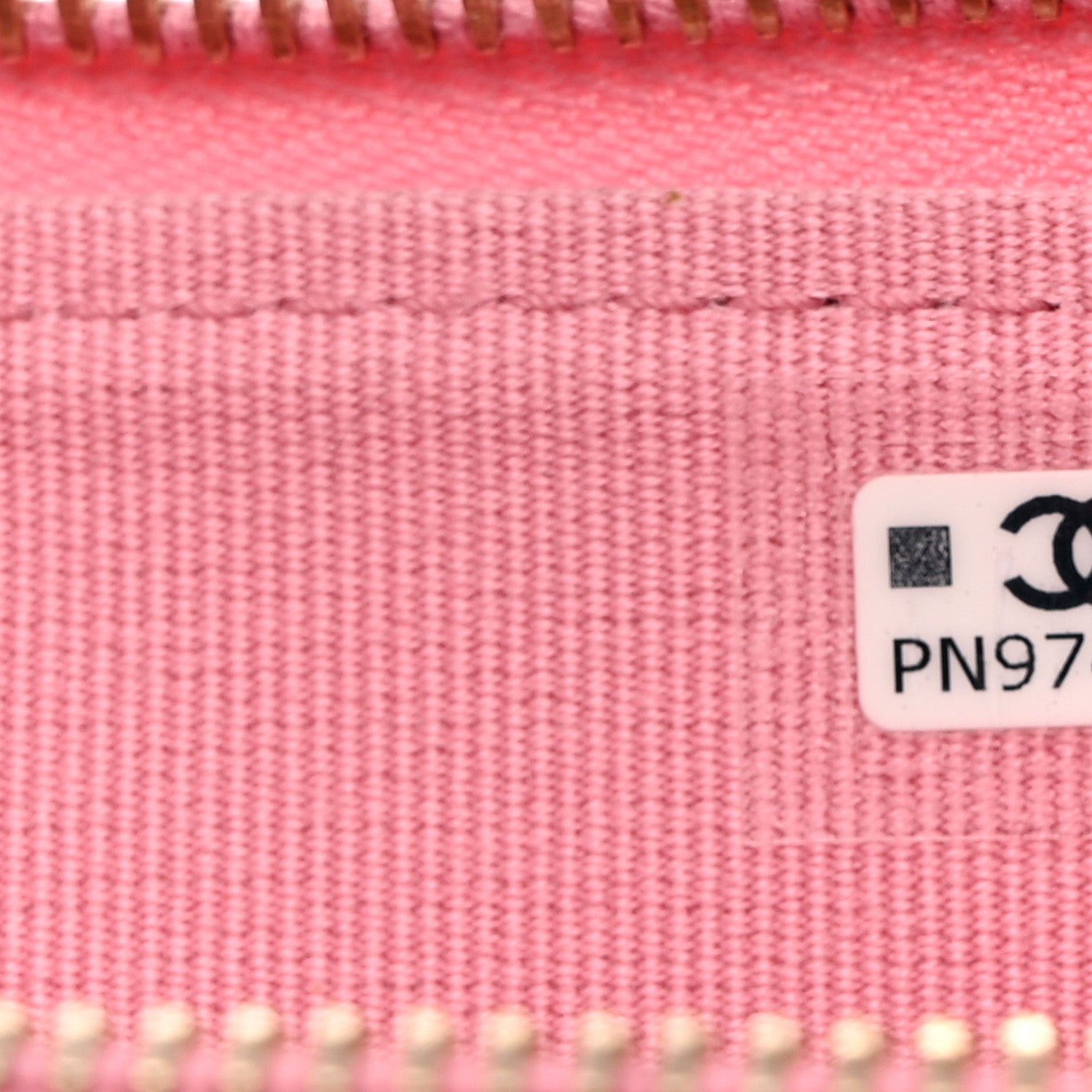Chanel Lambskin Quilted CC Zip Around Card Holder Pink 7 of 8