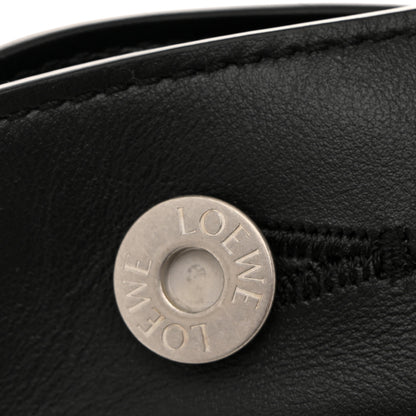 Loewe Shiny Calfskin Medium Panta Flamenco Clutch Black 13 of 13