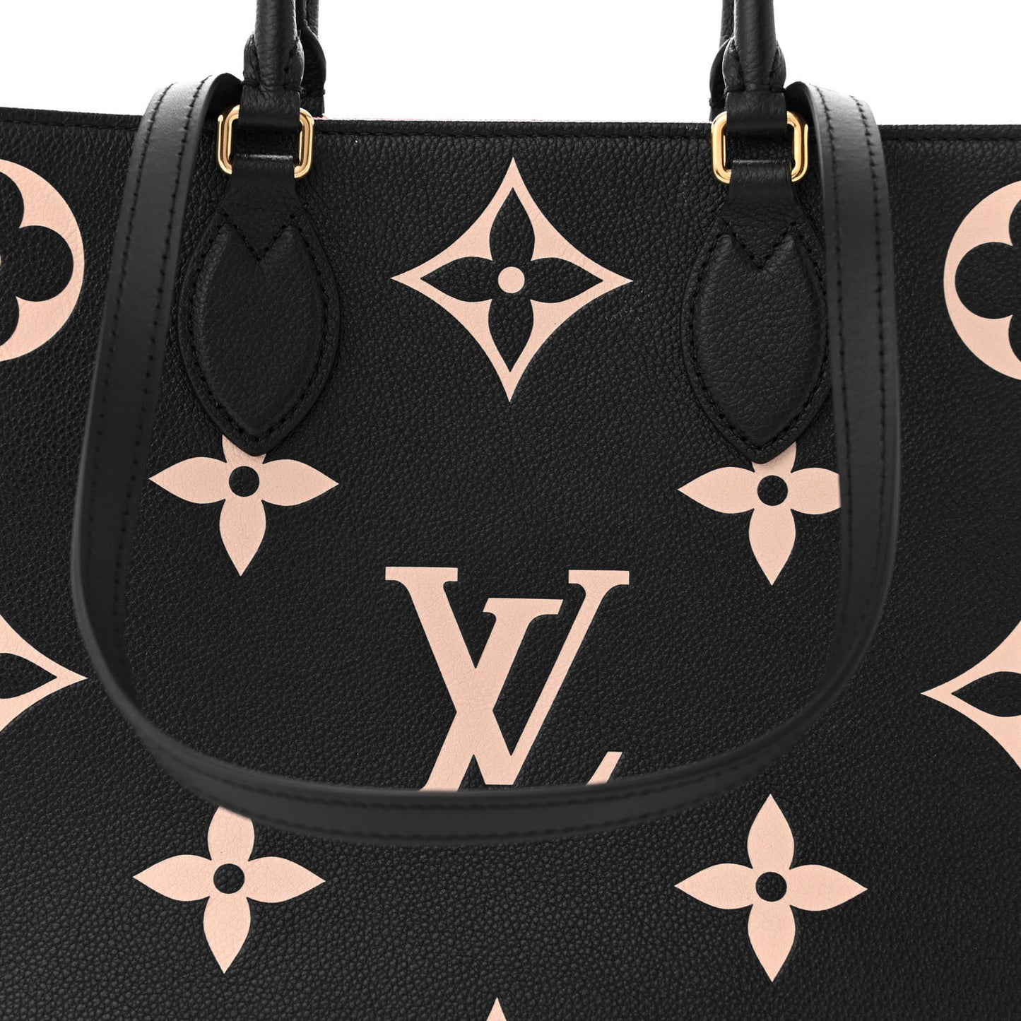 Empreinte Monogram Giant Onthego MM Black Beige