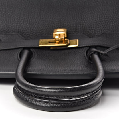 Hermes Togo Birkin 35 Black 10 of 38
