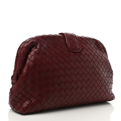 Bottega Veneta Nappa Intrecciato The Lauren 1980 Clutch Gigolo Red 3 of 6