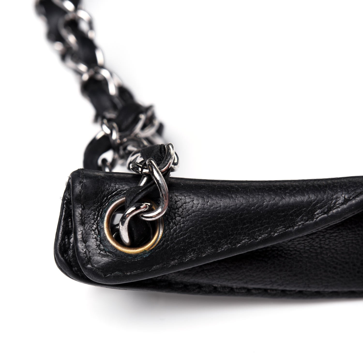 Chanel Calfskin Diamond Stitch Large Messenger Black 26 of 26