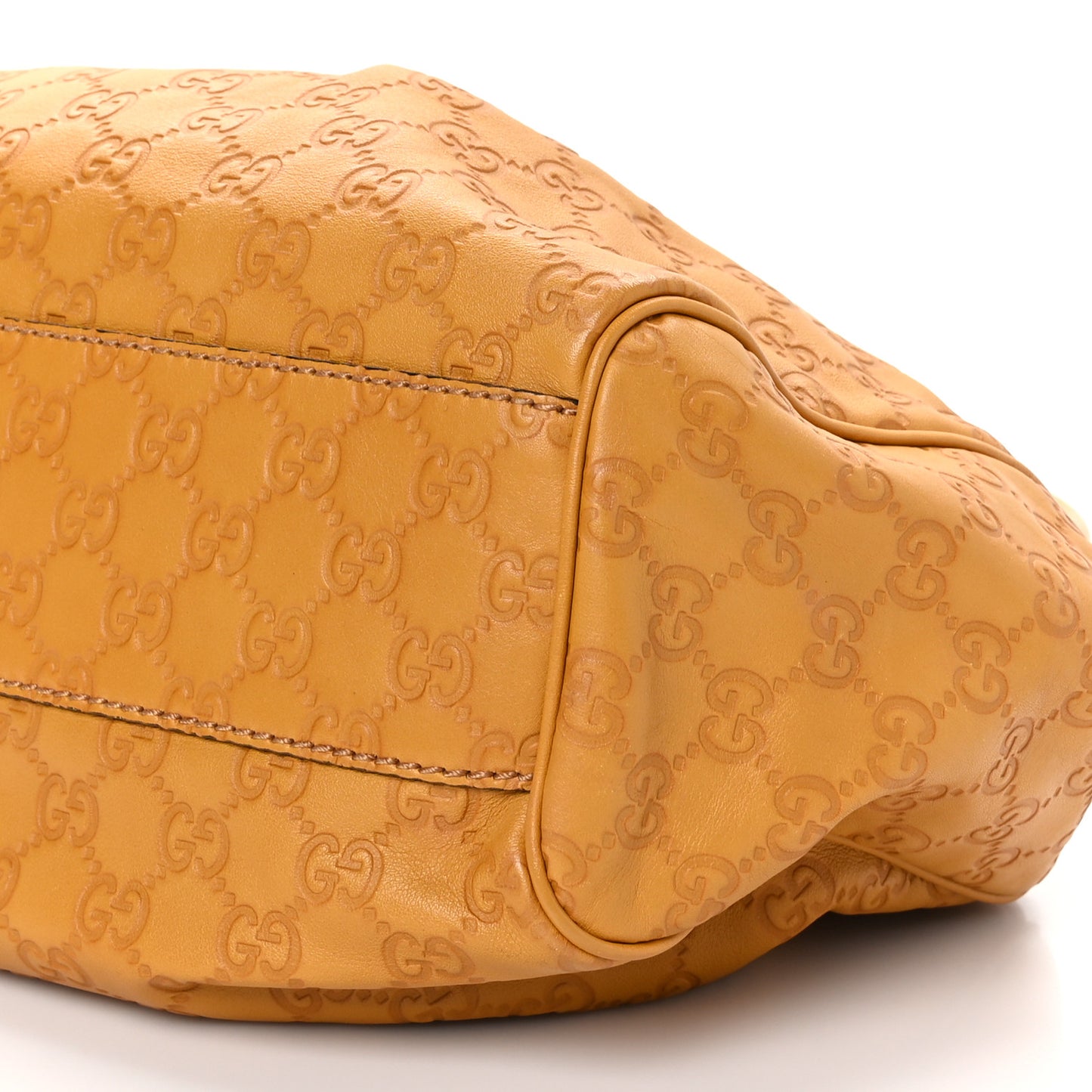 Guccissima Medium Sukey Tote Yellow
