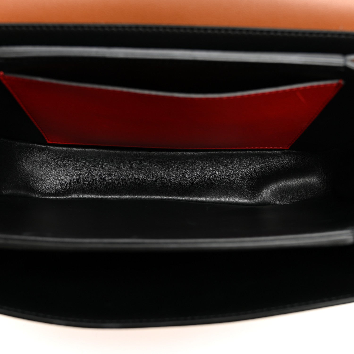 Valentino Garavani Smooth Calfskin Supervee Shoulder Bag Saddle Brown 5 of 9