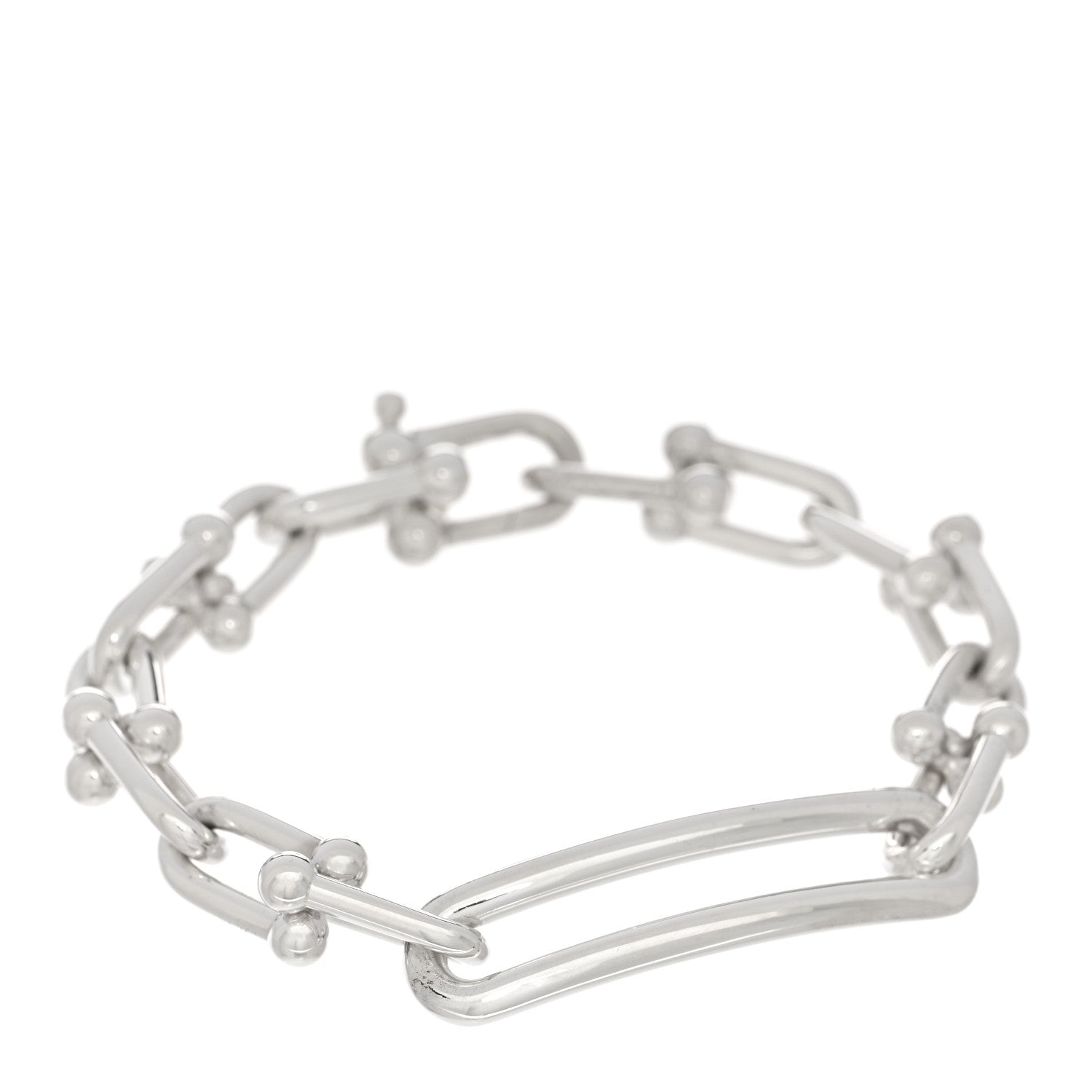 Tiffany Sterling Silver HardWear Link Bracelet 1 of 4