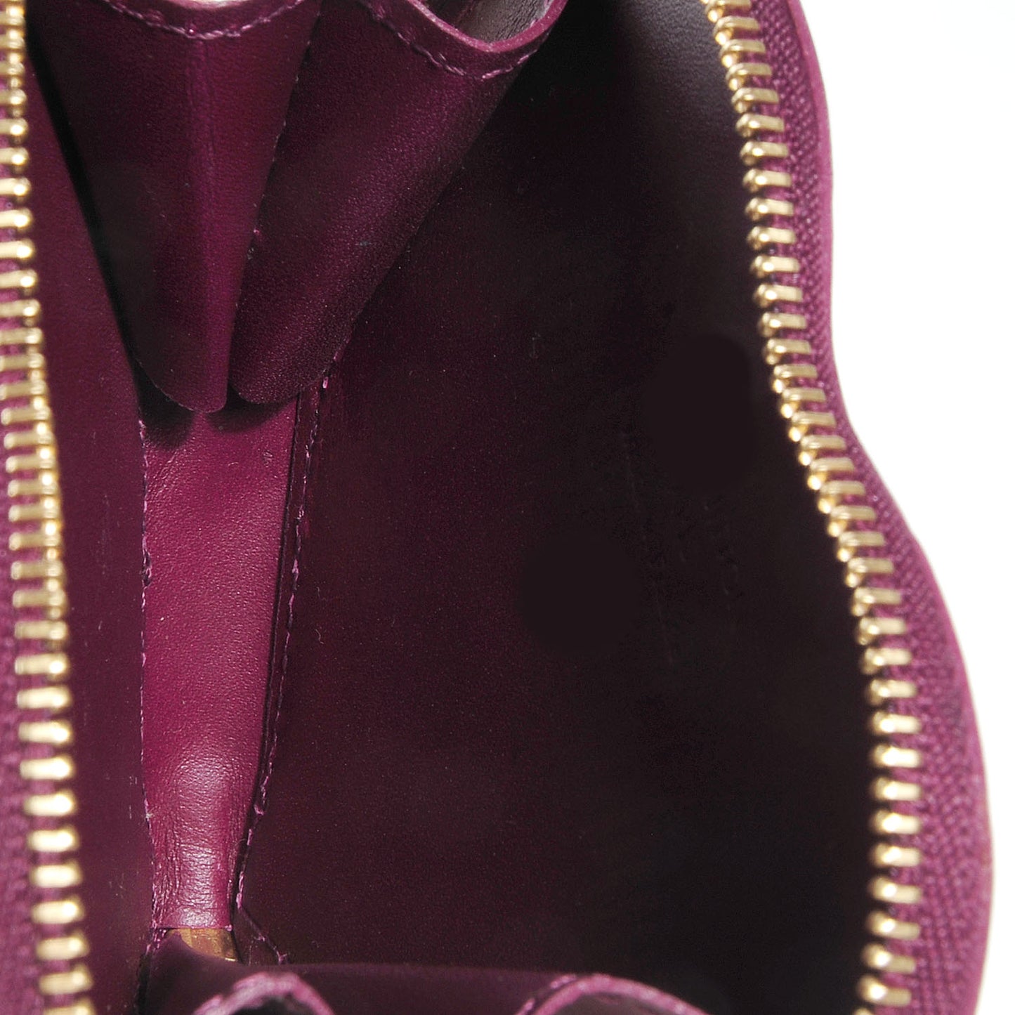 Vernis Heart Coin Purse Violet
