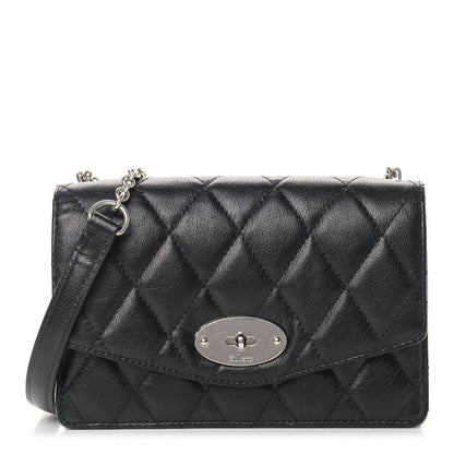 Mulberry Small Quilted Classic Grain Calfskin Small Darley Black 1 of 11