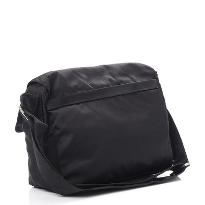 Prada Nylon Vela Messenger Bag Black 3 of 9