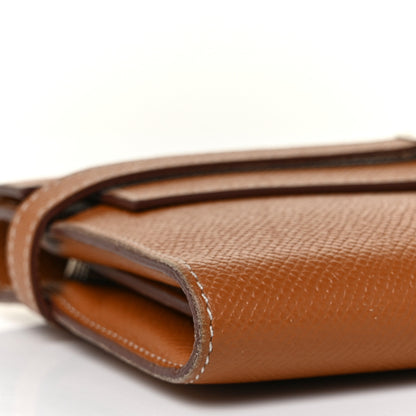 Hermes Epsom Kelly Longue Wallet Gold 8 of 9