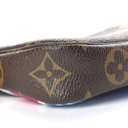 Louis Vuitton Monogram 2018 Christmas Animation Mini Bears Pochette Accessories 5 of 10