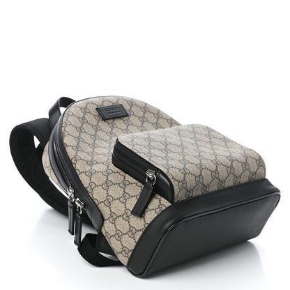 Gucci GG Supreme Monogram Small Eden Day Backpack Black 4 of 9
