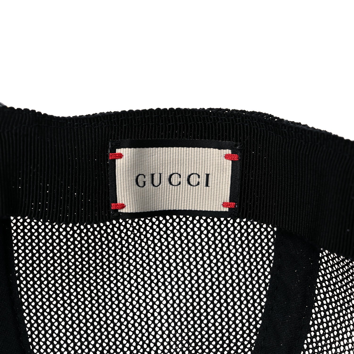Gucci X SEGA Calfskin GUCCY Stars Baseball Hat M Black Gold 8 of 10