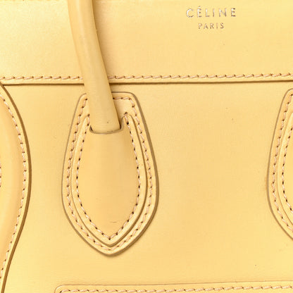 Celine Smooth Calfskin Micro Luggage Butter 6 of 21