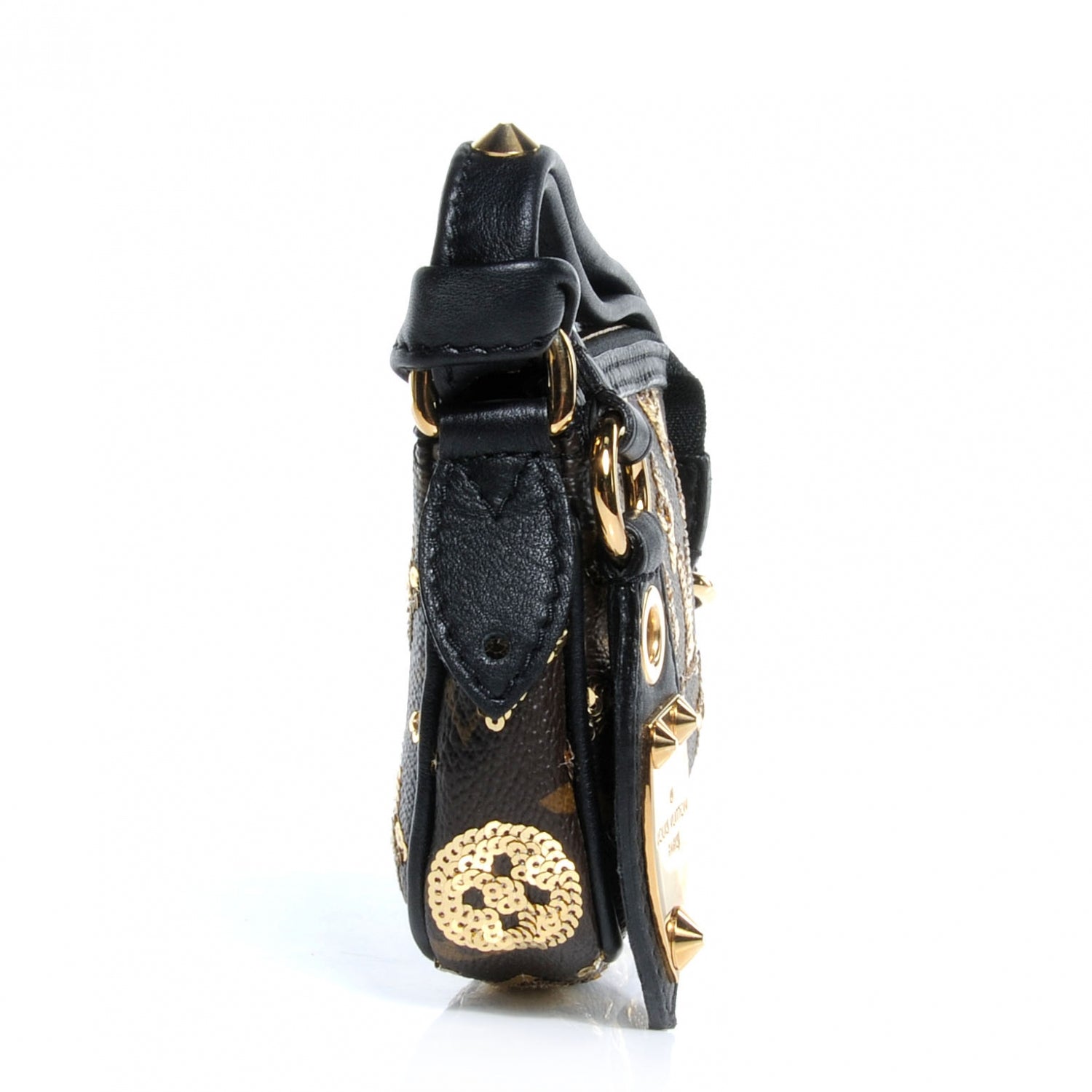 Louis Vuitton Monogram Eclipse Mini Pochette 4 of 9