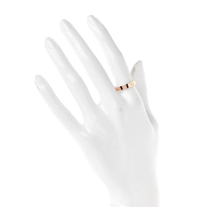 Cartier 18K Pink Gold 3.5mm LOVE Wedding Band Ring 55 7.25 2 of 5