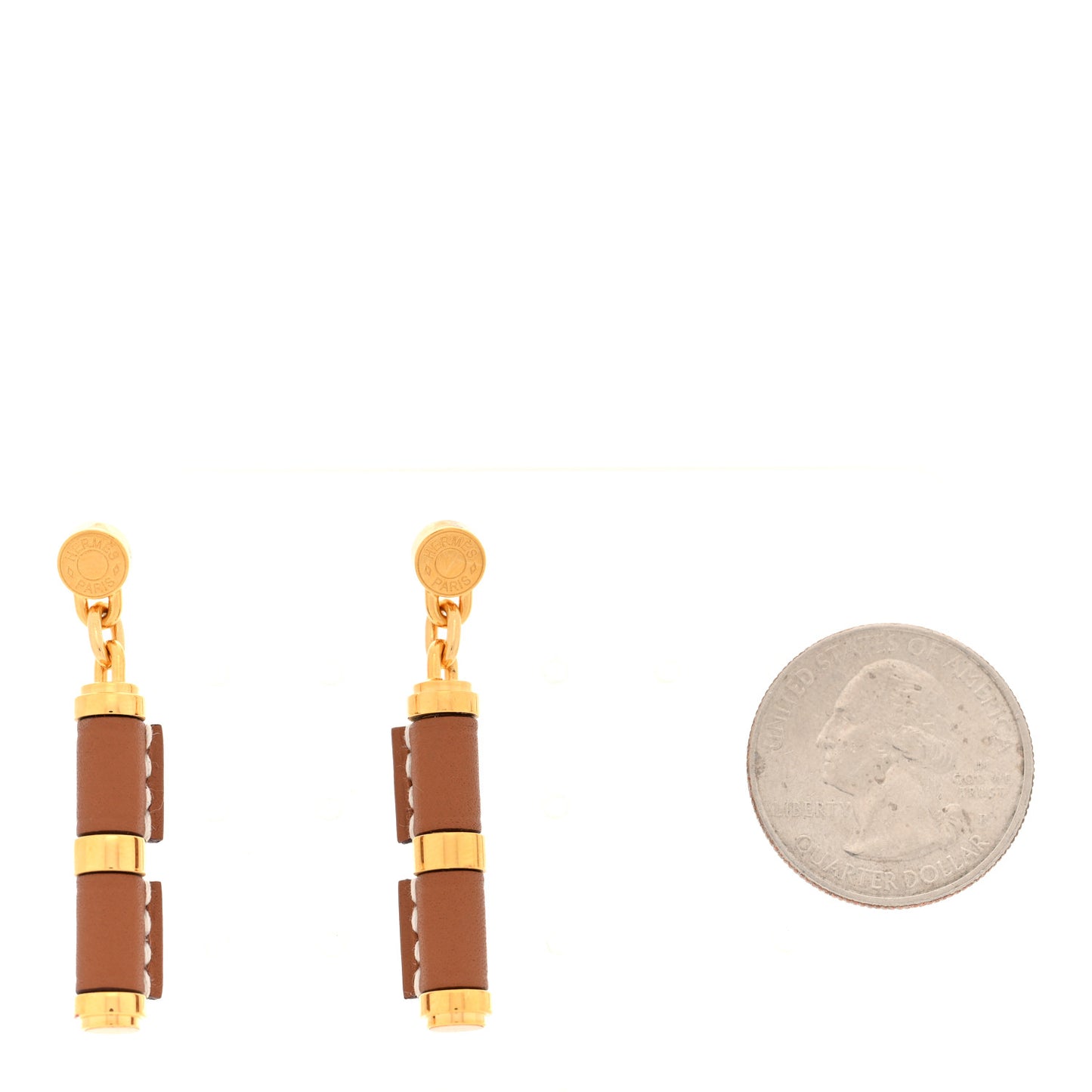 Swift PM Charniere Earrings Gold