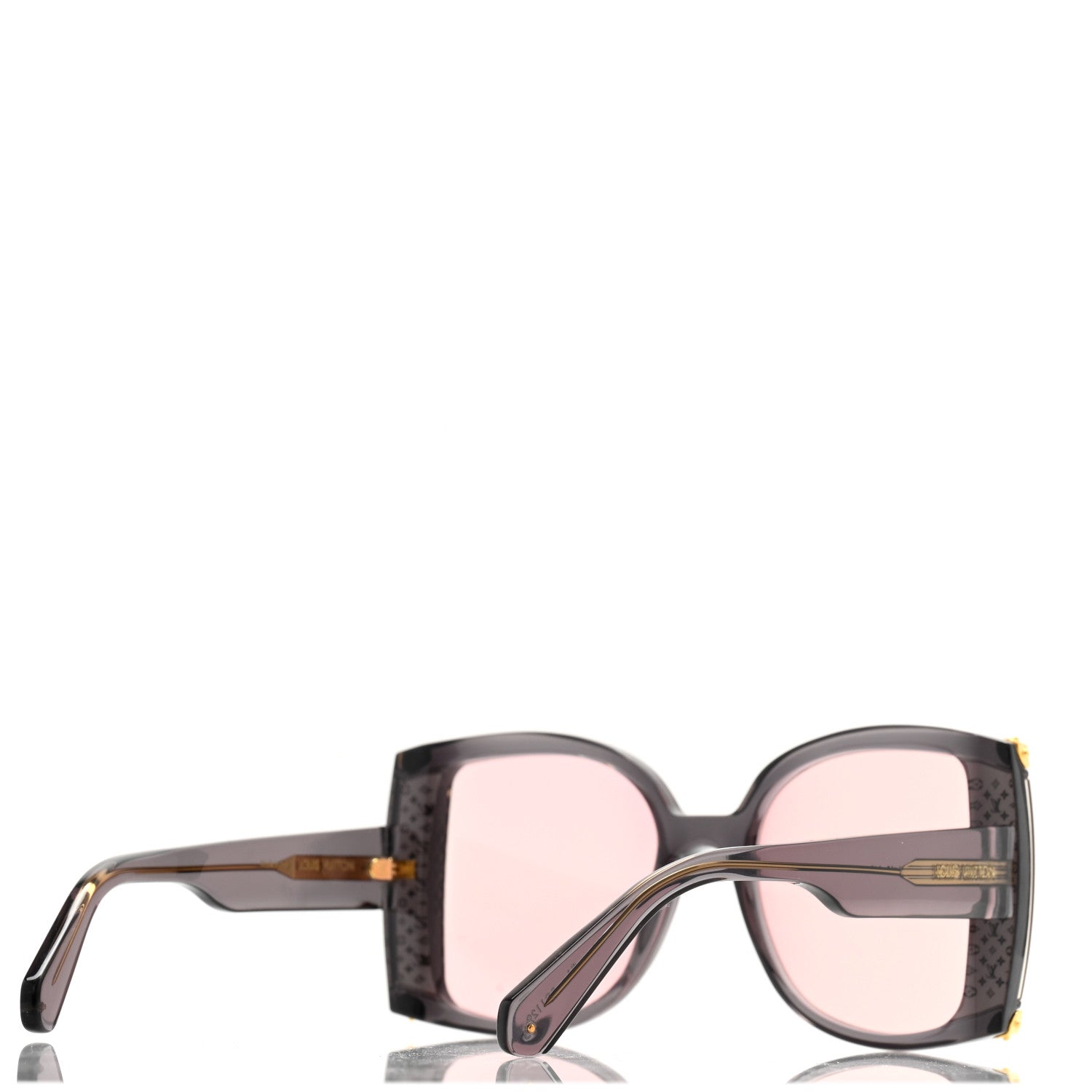 Louis Vuitton Monogram Acetate Nylon In The Mood For Love Sunglasses Z1296W Pink 4 of 7
