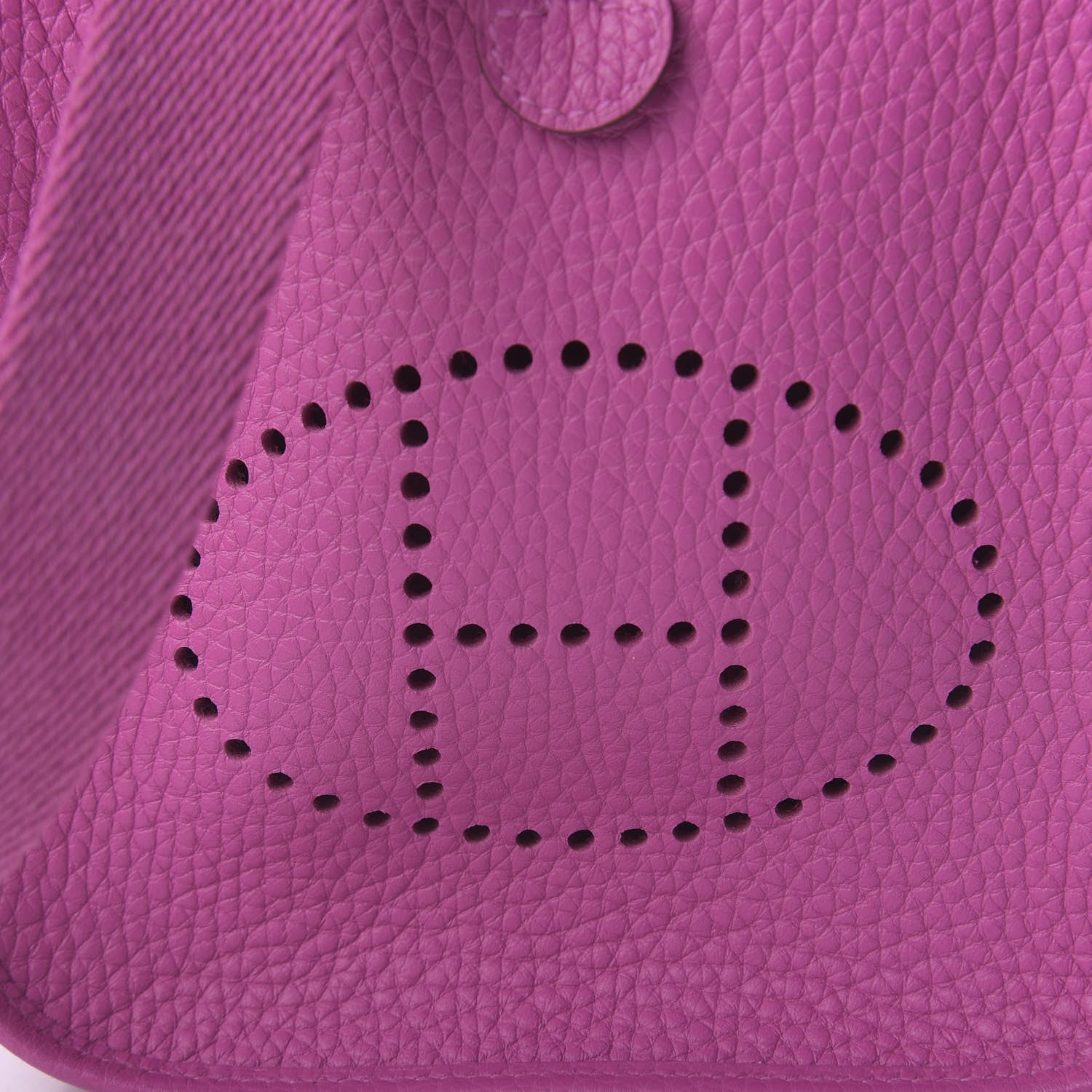 Hermes Taurillon Clemence Evelyne TPM Magnolia 9 of 10