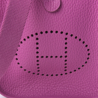 Hermes Taurillon Clemence Evelyne TPM Magnolia 9 of 10