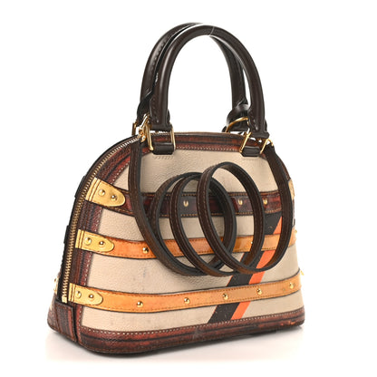 Louis Vuitton Transformed Canvas Time Trunk Alma BB Beige 3 of 9