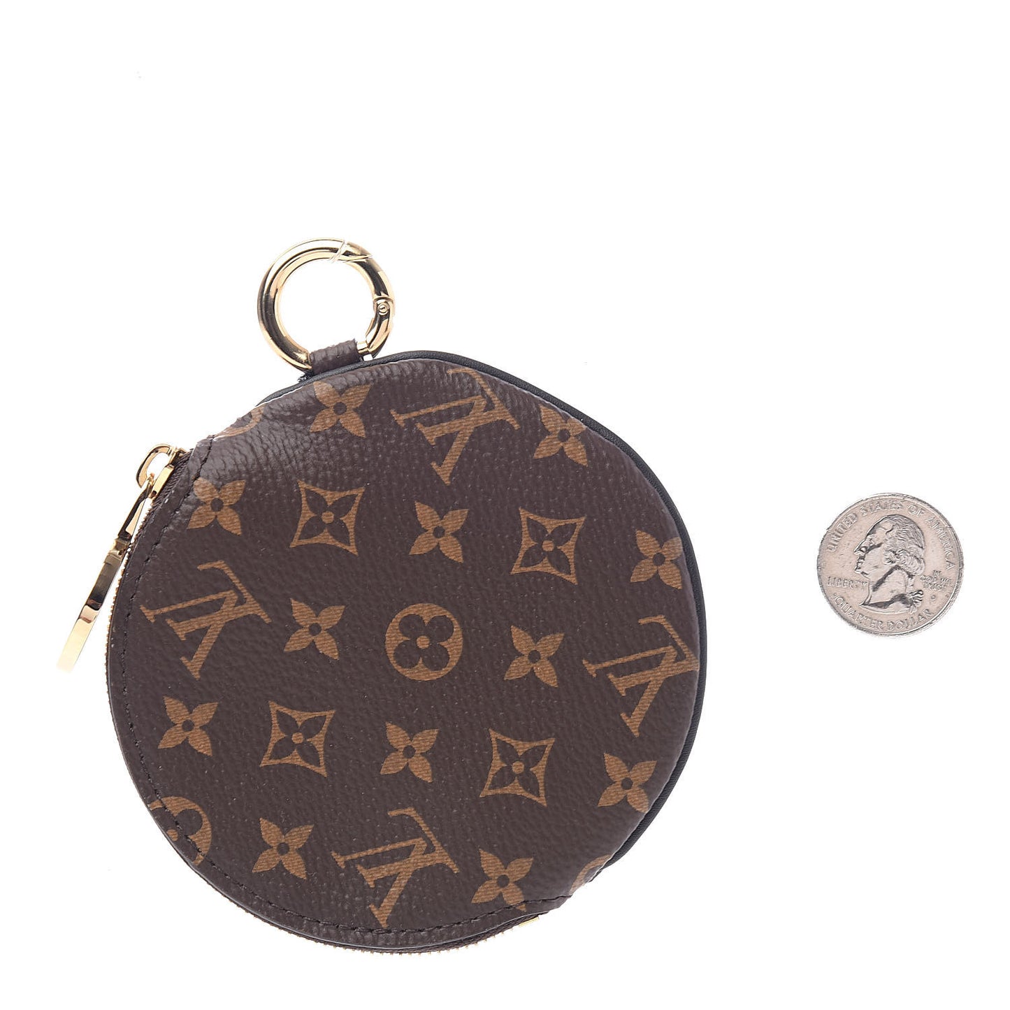 Mini Monogram Trio Pouch Round Coin Purse