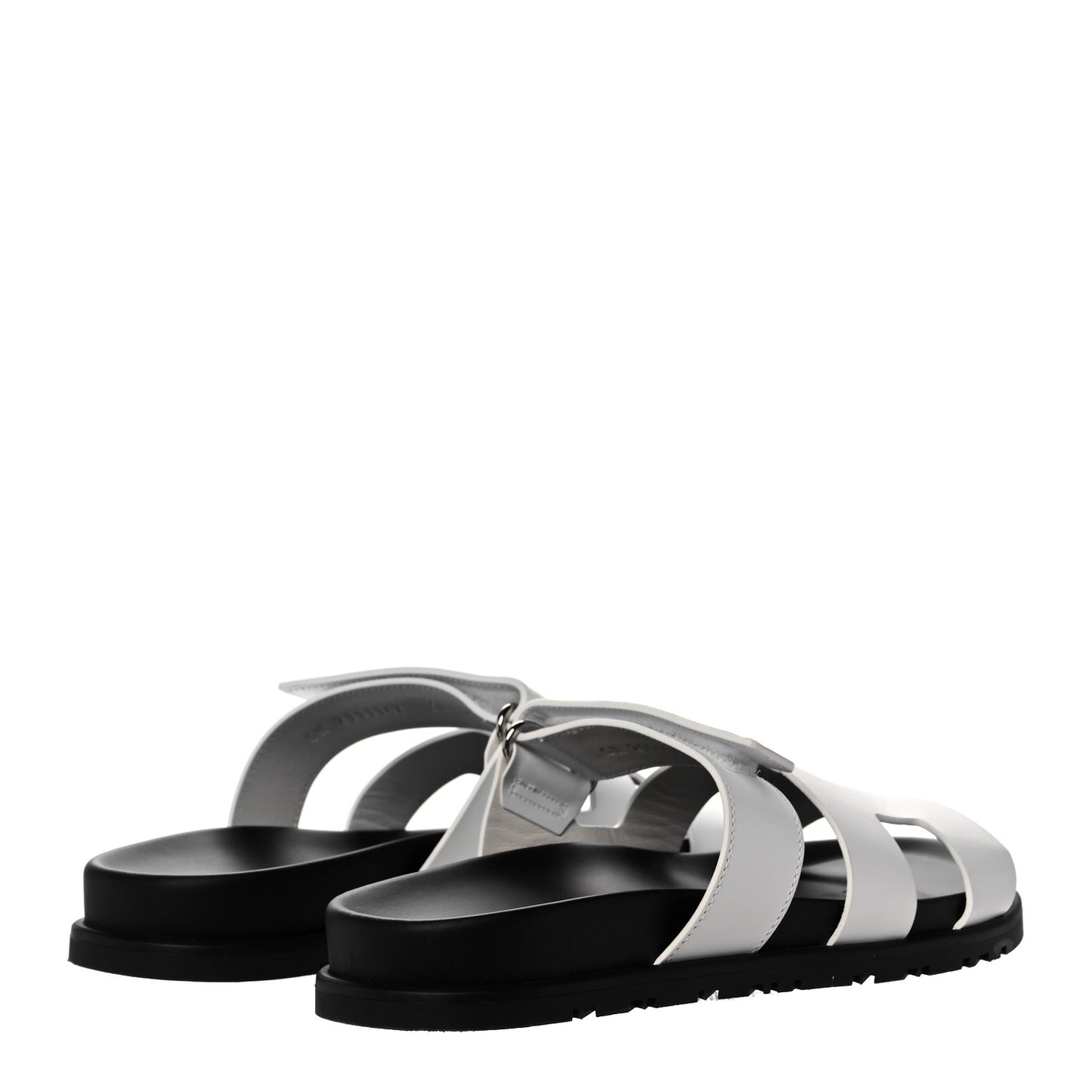 Calfskin Womens Chypre Sandals 38 White