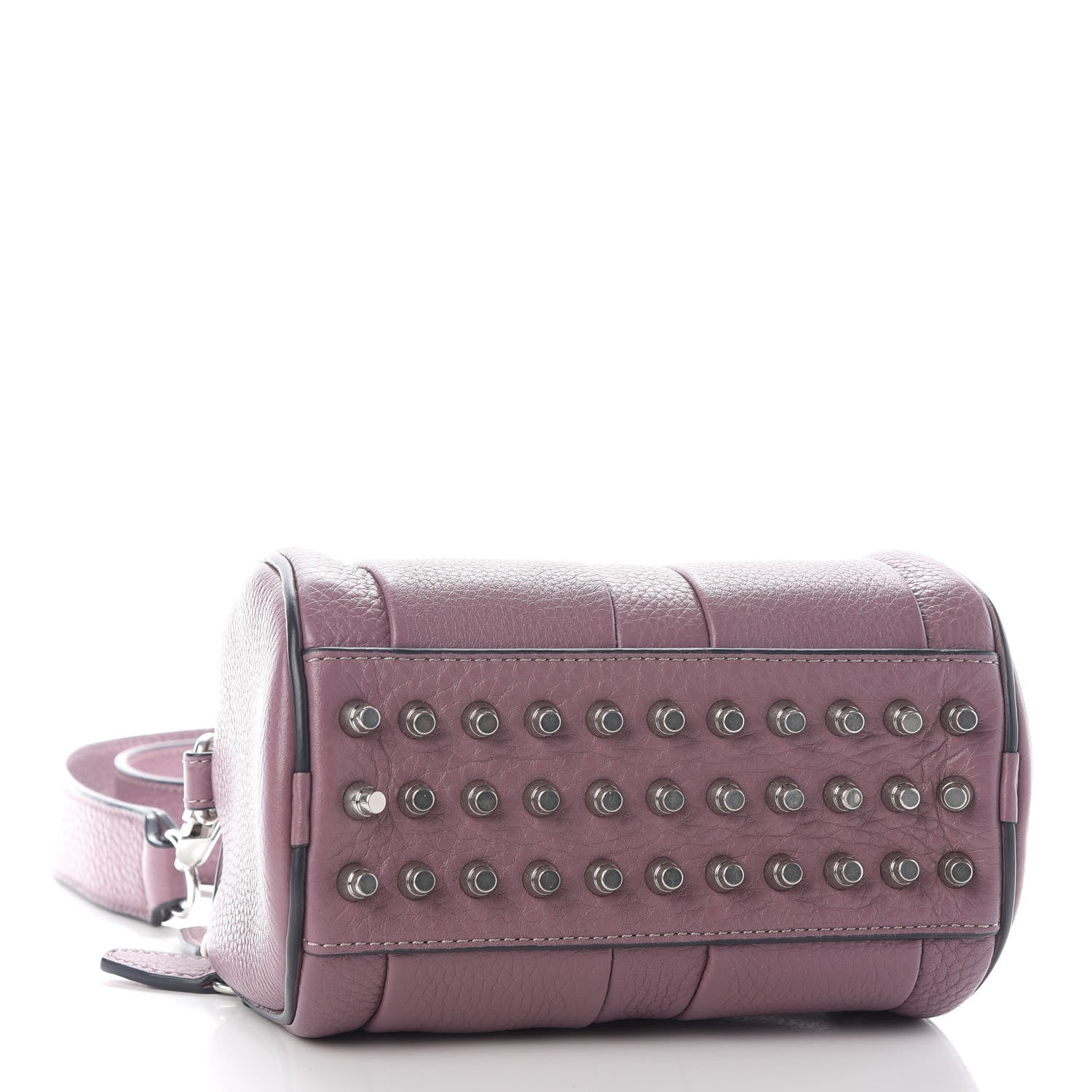 Alexander Wang Pebbled Lambskin Mini Rockie Mauve Rhodium Hardware 4 of 8