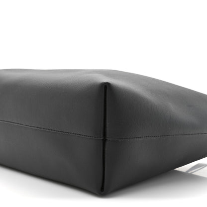 Saint Laurent Calfskin Large Shopping Tote Black 10 of 12