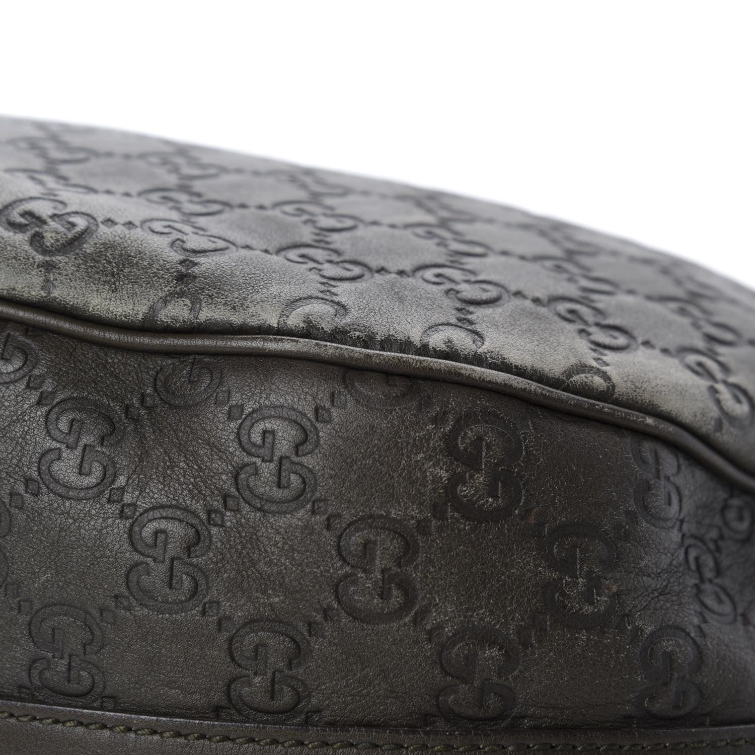 Gucci Guccissima Large GG Twins Hobo Olive Green 10 of 16