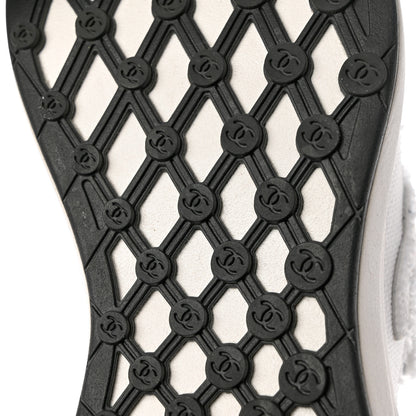 Chanel Fabric Logo Sneakers 37 White 7 of 11