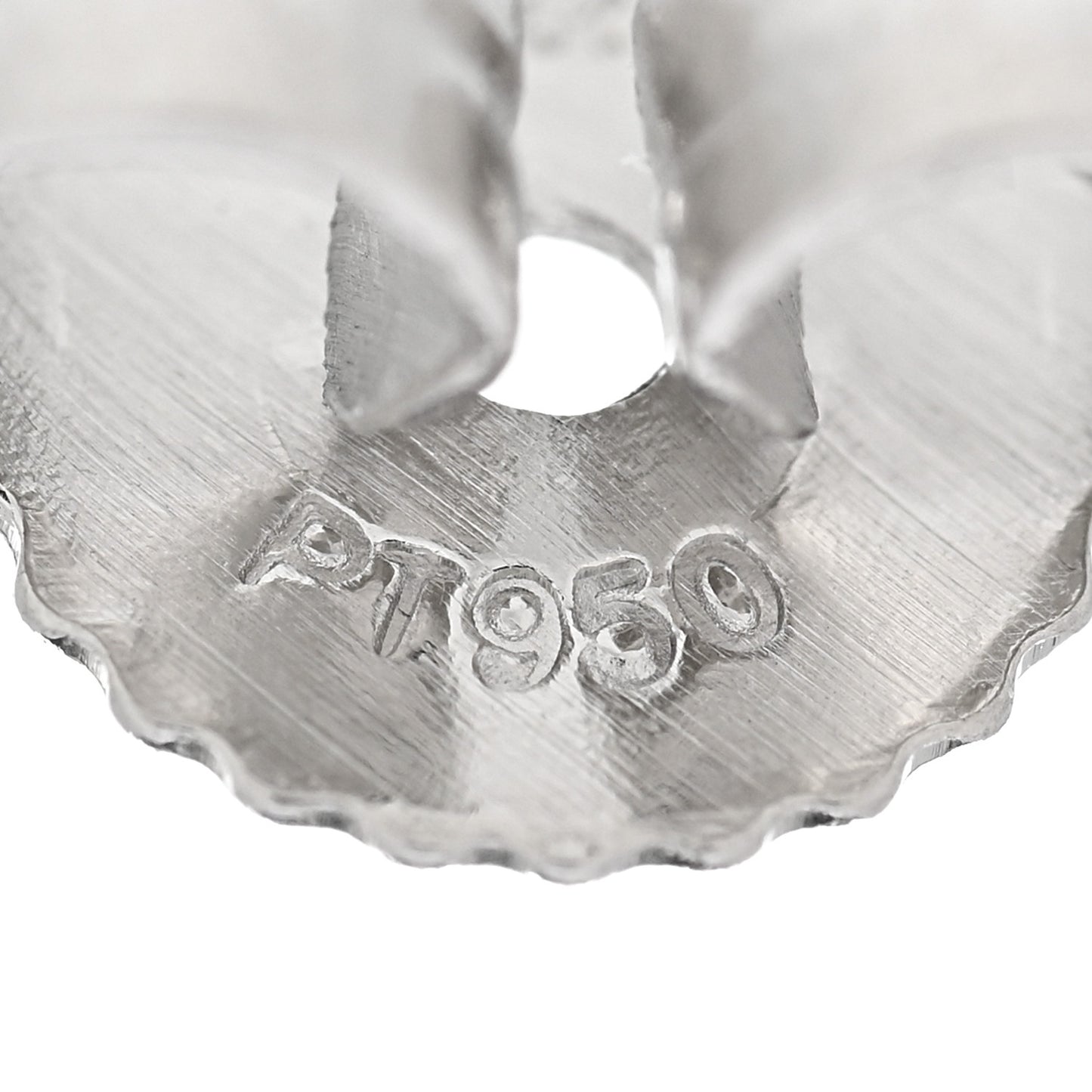 Platinum Diamond .16ctw Elsa Peretti Diamonds By The Yard Earrings