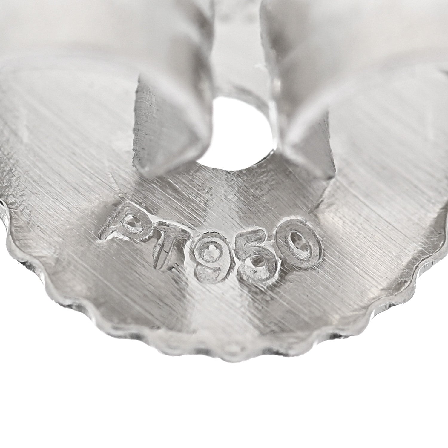 Tiffany Platinum Diamond .16ctw Elsa Peretti Diamonds By The Yard Earrings 5 of 5