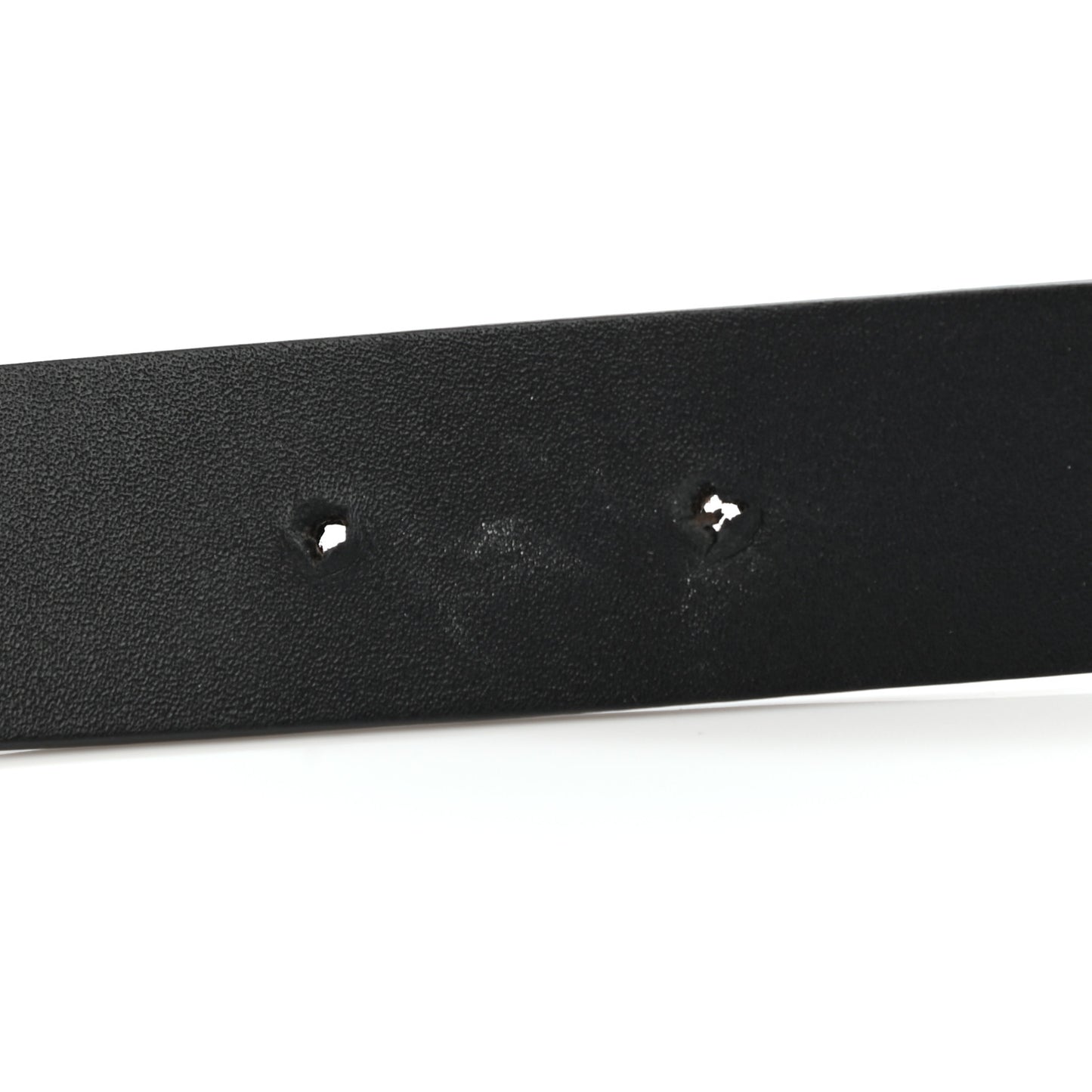 Calfskin CC Chain Vintage Allure Logo Belt 85 34 Black