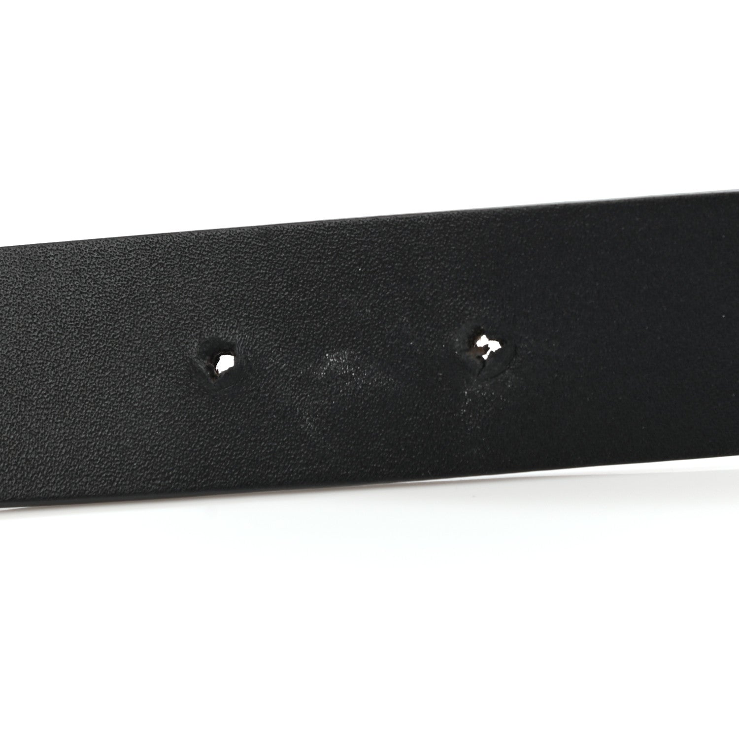 Chanel Calfskin CC Chain Vintage Allure Logo Belt 85 34 Black 9 of 10