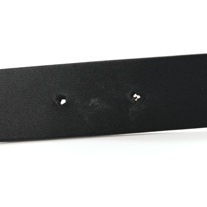 Chanel Calfskin CC Chain Vintage Allure Logo Belt 85 34 Black 9 of 10
