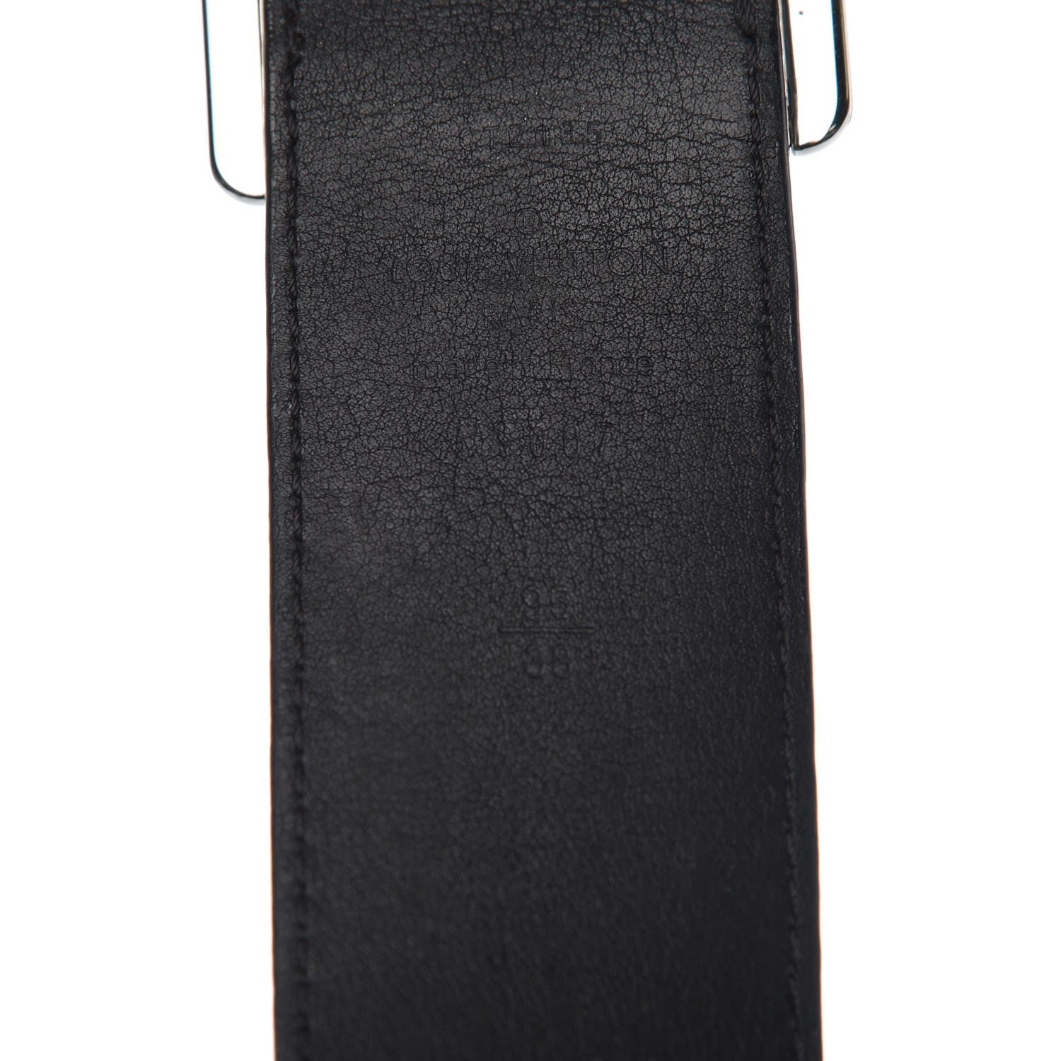 Louis Vuitton Mens Monogram Macassar Reverso 40mm Belt 95 38 6 of 7