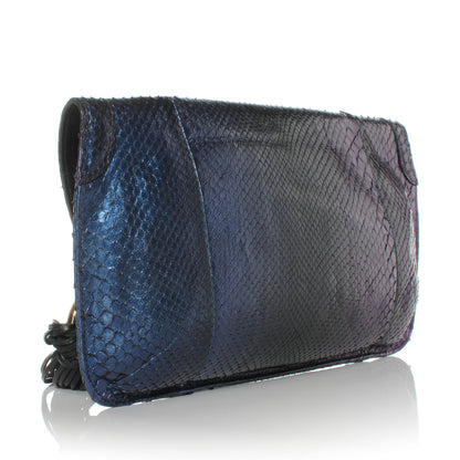 Jimmy Choo Metallic Fish Carissa Clutch 3 of 7