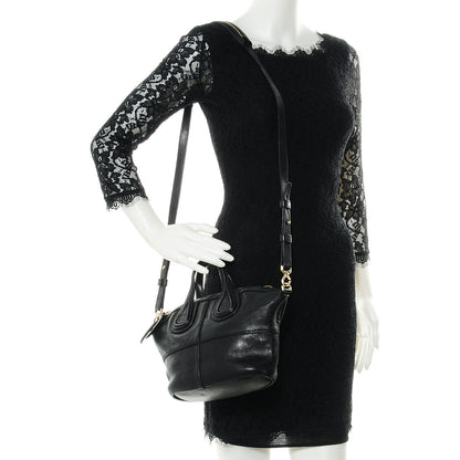 Givenchy Leather Micro Nightingale Black 2 of 11