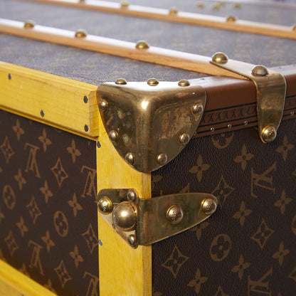 Louis Vuitton Monogram Malle Courrier Lozine Trunk 110 18 of 50
