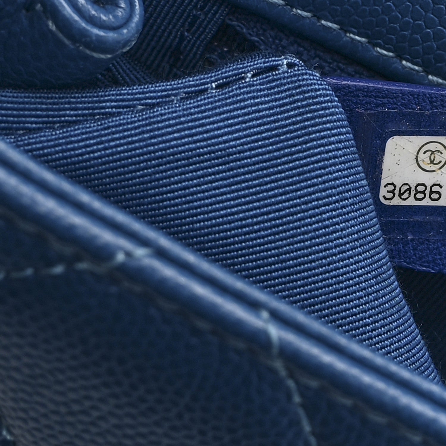 Chanel Caviar Quilted My Everything Small Flap Blue 7 of 10