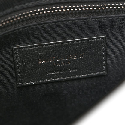 Saint Laurent Crinkled Calfskin Matelasse Monogram Niki Chain Wallet Storm 6 of 10