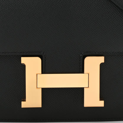 Hermes Epsom Constance 24 Black 14 of 21