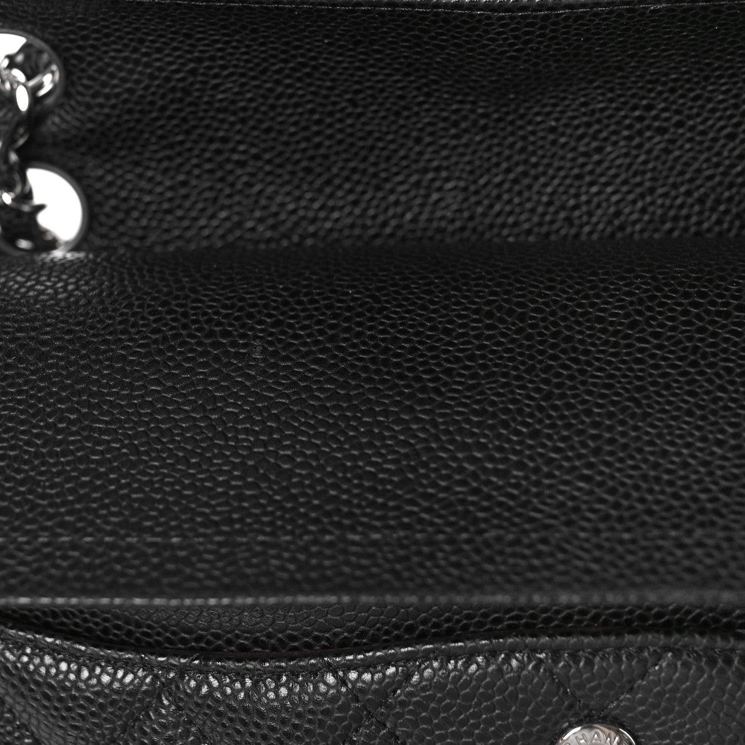 Chanel Caviar Quilted Medium Double Flap Black 11 of 11