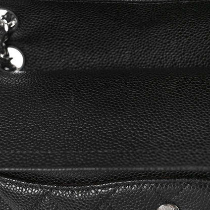 Chanel Caviar Quilted Medium Double Flap Black 11 of 11
